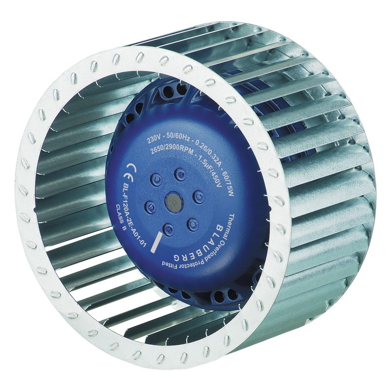 AC Radyal Fan (ileri eğik ø120 mm)